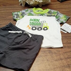 Quiltex Lime Green Baby Outfit